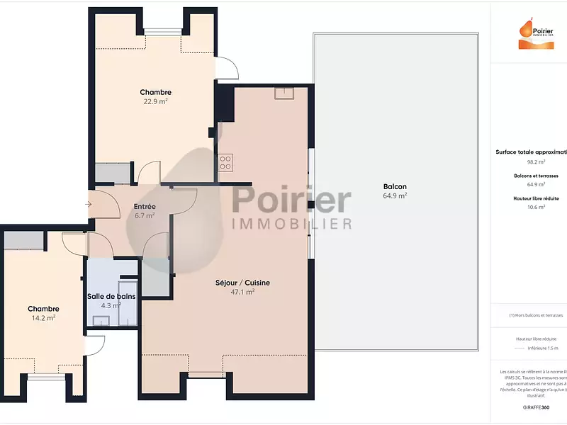 Appartement, 100,05 m²
