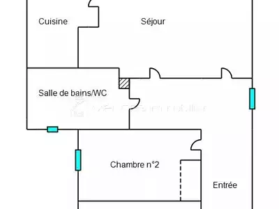 Appartement, 83,74 m²