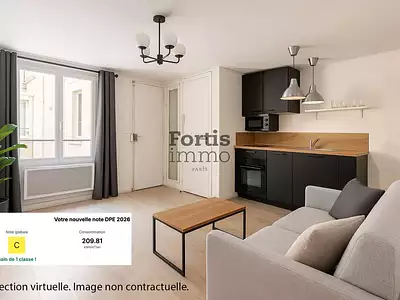 Appartement, 21 m²