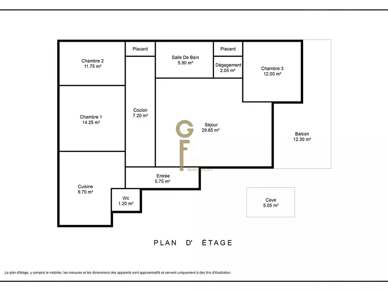 Appartement, 99,19 m²