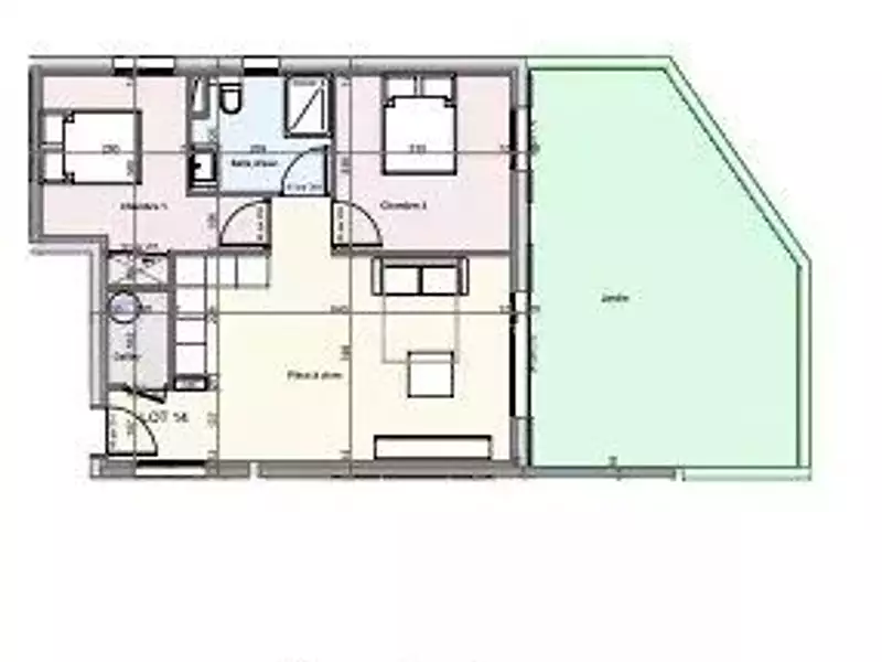 Appartement, 50 m²