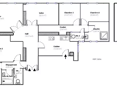 Appartement, 170,46 m²