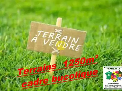 Terrain, 1 250 m²