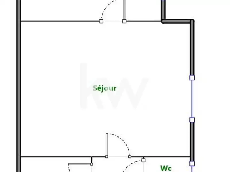 Appartement, 26,08 m²