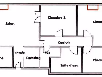 Appartement, 74,81 m²