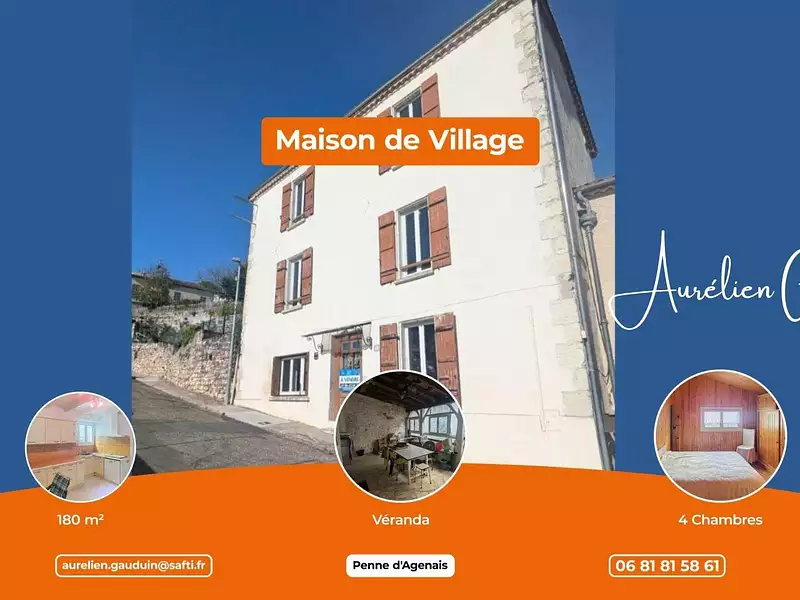 Maison, 180 m²