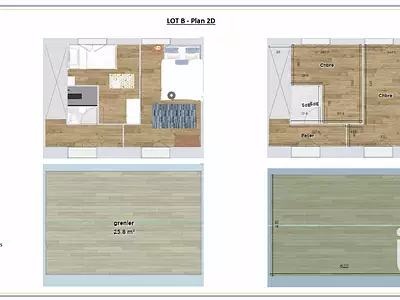 Maison, 65 m²