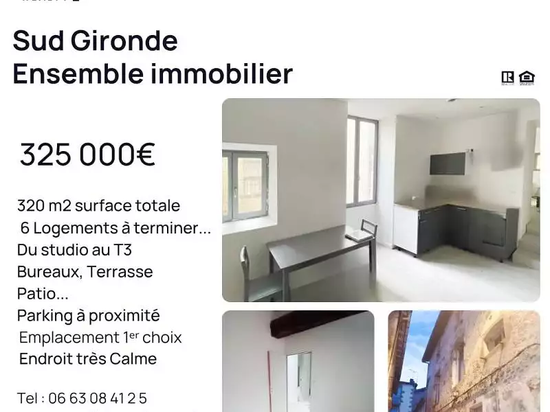 Immeuble, 300 m²