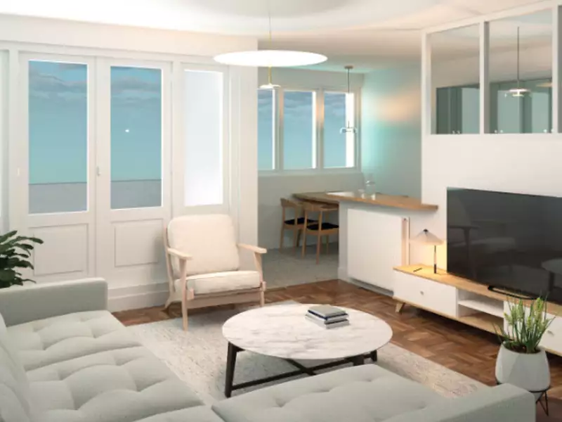 Appartement, 56,37 m²