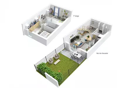 Maison, 71 m²
