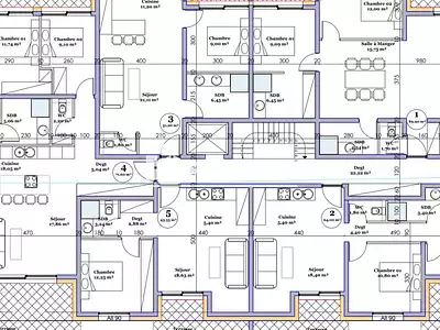 Terrain, 968 m²
