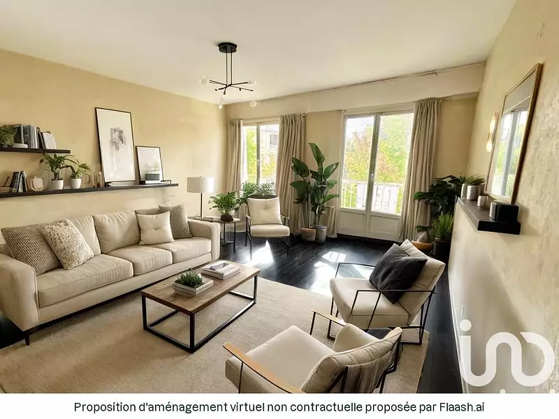 Appartement, 60 m²