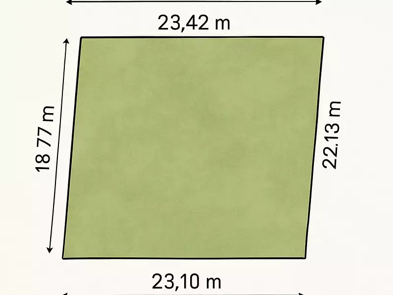 Terrain, 475 m²