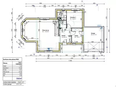 Maison, 132 m²