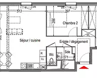 Appartement, 67 m²