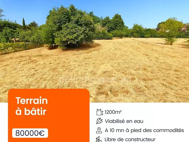 Terrain, 1 203 m²
