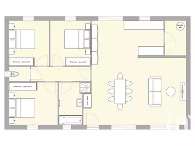 Maison, 95 m²