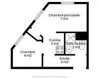 Appartement, 20,44 m²