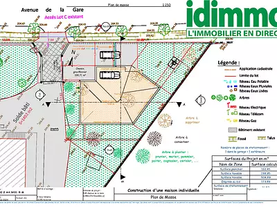 Terrain, 500 m²