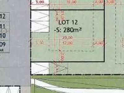 Terrain, 280 m²