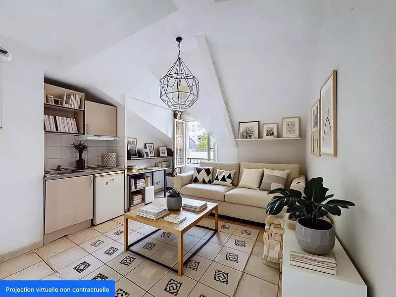 Appartement, 16,8 m²