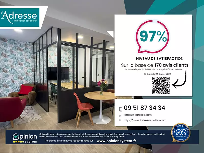 Appartement, 37 m²