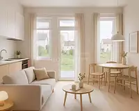 Appartement, 19,17 m²