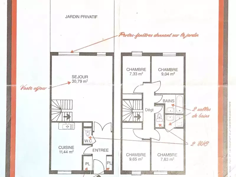 Maison, 92 m²
