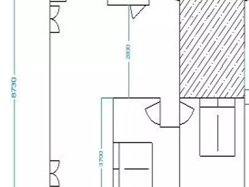 Appartement, 59,5 m²