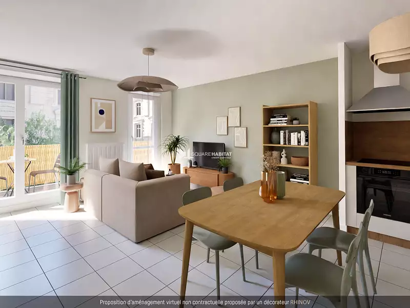 Appartement, 46,37 m²