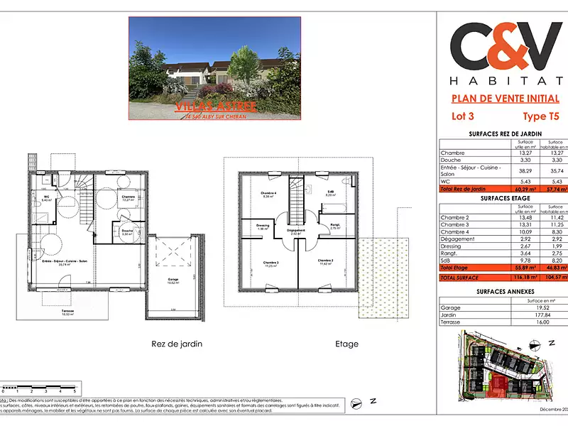Maison, 116,18 m²
