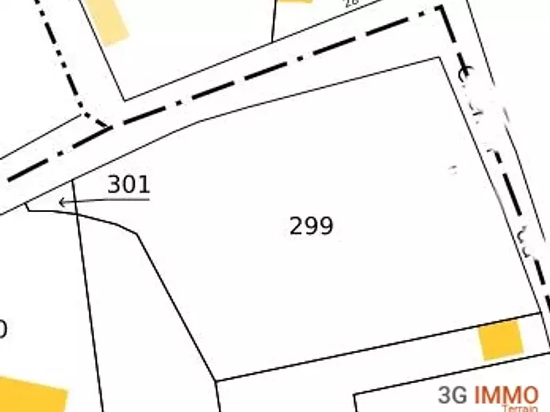 Terrain, 1 090 m²