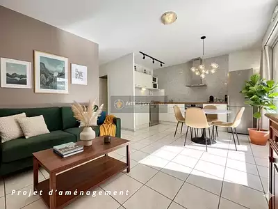 Appartement, 44,19 m²