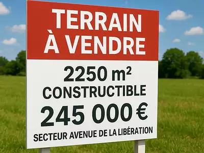 Terrain, 2 250 m²