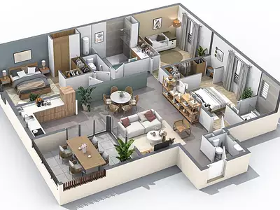 Appartement, 105 m²