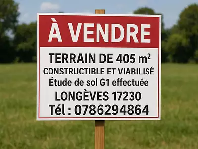 Terrain, 405 m²