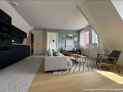 Appartement, 49,6 m²