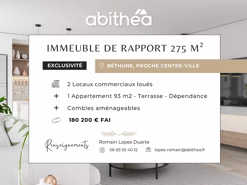 Immeuble, 275 m²