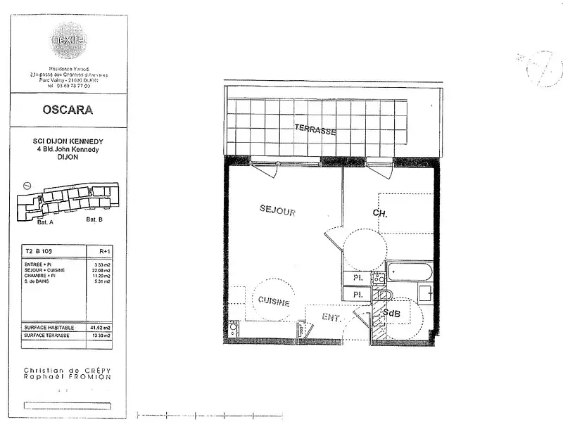 Appartement, 41,91 m²