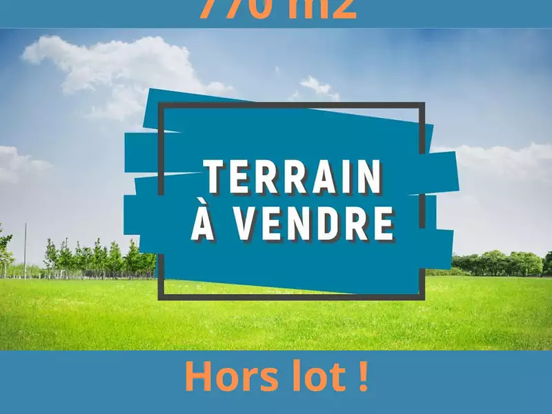 Terrain, 770 m²