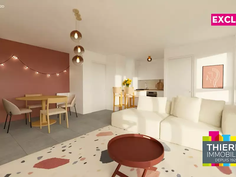 Appartement, 51,51 m²