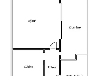 Appartement, 23 m²