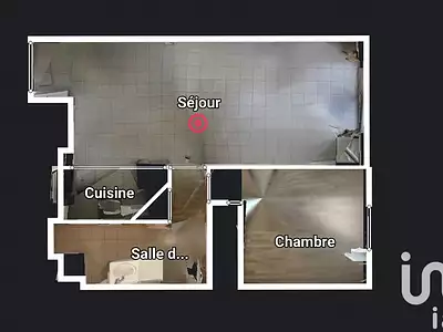 Appartement, 44 m²