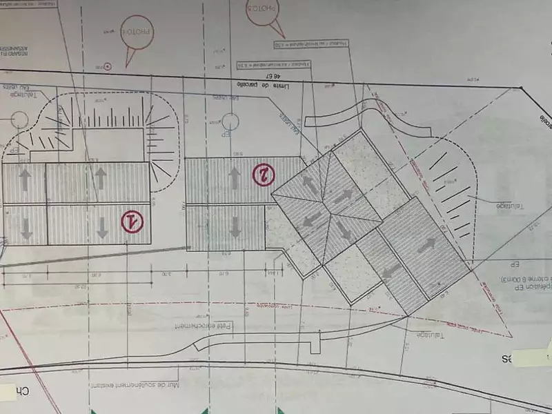 Terrain, 1 500 m²