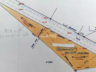Terrain, 971 m²