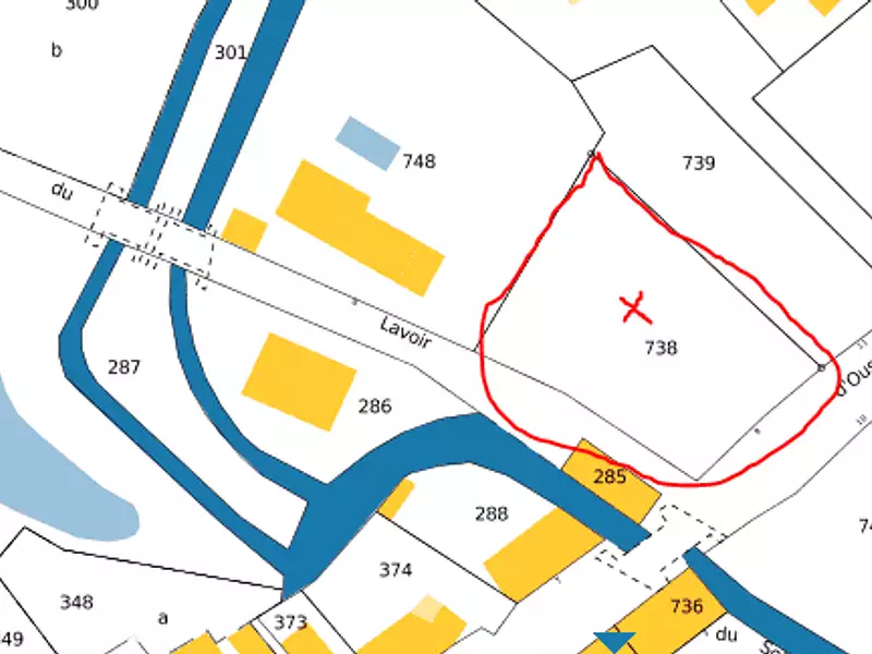 Terrain, 1 313 m²