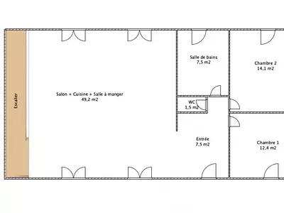 Maison, 112 m²