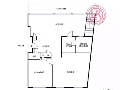Appartement, 91,63 m²