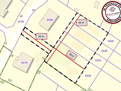 Terrain, 1 458 m²