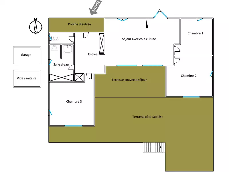 Maison, 95 m²